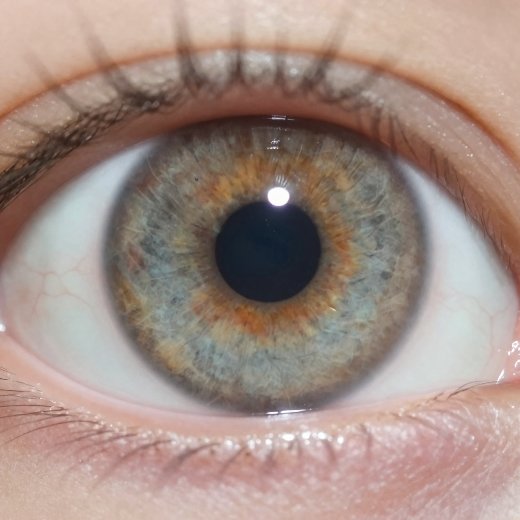 Right eye — the photograph you uploaded, as it was analysed